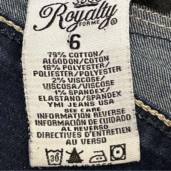 Royalty for Me Skinny Jeans Size 6 - Picture 6 of 8
